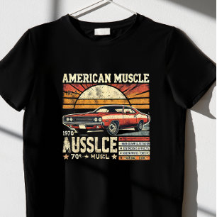 Camiseta músculo americano