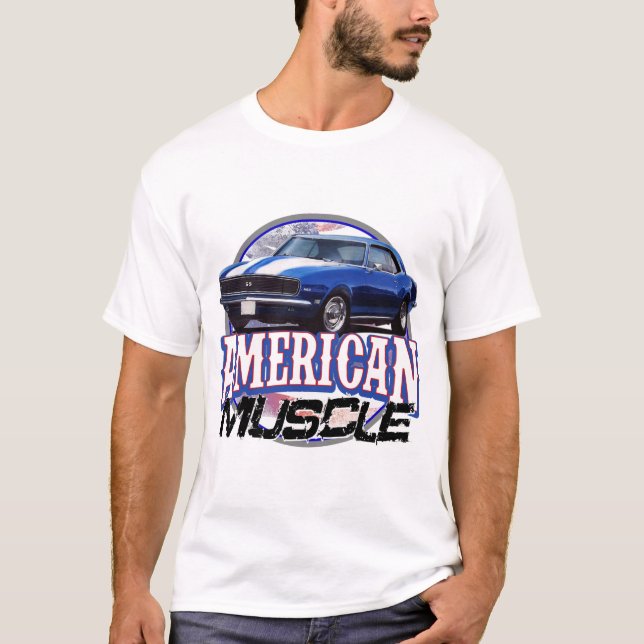 Camiseta Músculo americano Camaro (Frente)