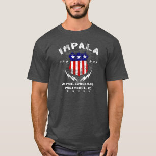 Camiseta Músculo americano v3 do Impala