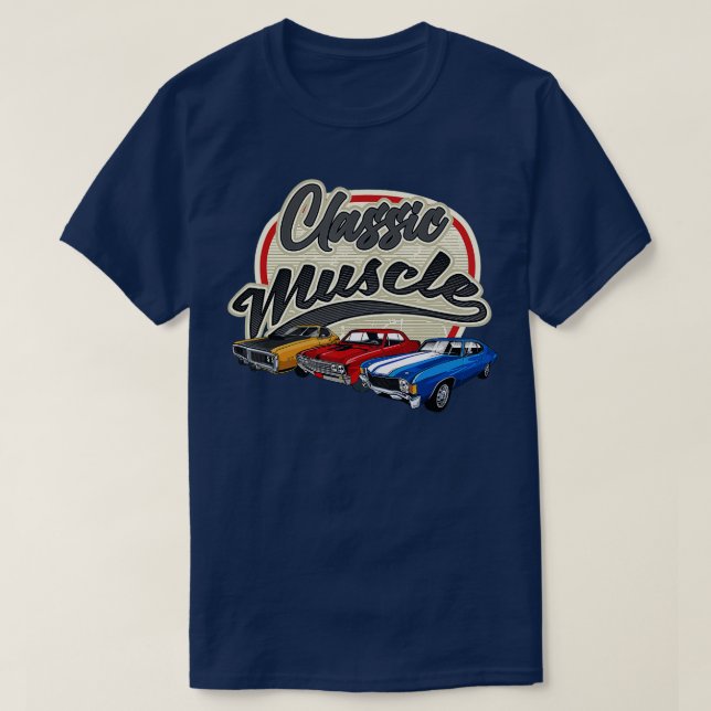 Camiseta Músculo clássico do motor Peças para automóveis Mu (Frente do Design)