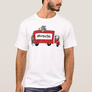 Camiseta músculo móvel divertido
