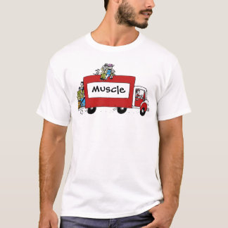 Camiseta músculo móvel divertido