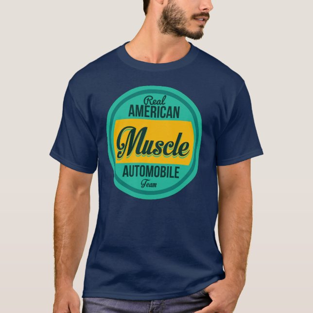 Camiseta Músculo Real Americano (Frente)
