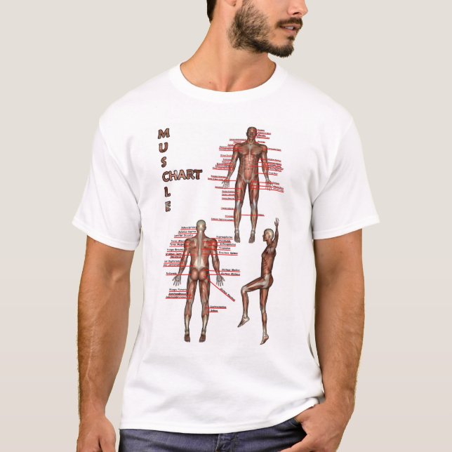 Camiseta Músculos e ossos (Frente)