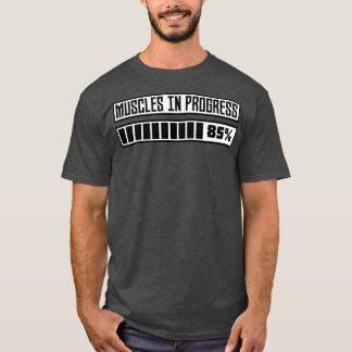 Camiseta Músculos no exercício progressivo R1k6x