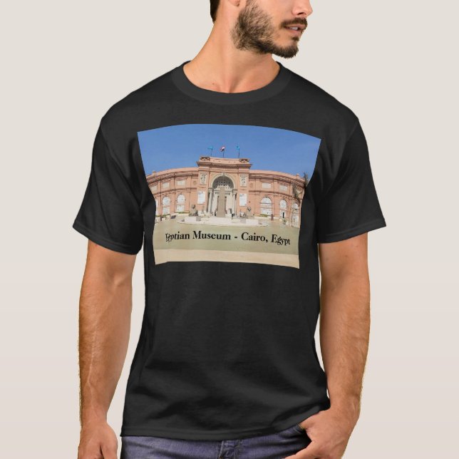 Camiseta Museu Egípcio, Cairo, Egito (Frente)