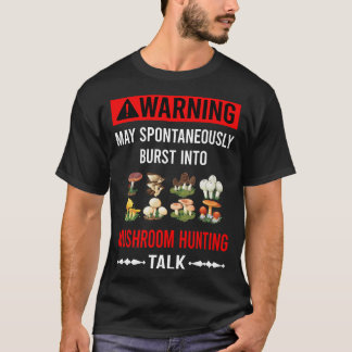 Camiseta Mushroom caçando Mycologia Mushrooming Mycologist