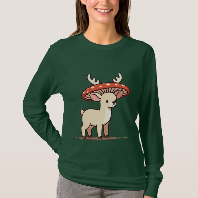 Camiseta Mushroom Deer (Frente)