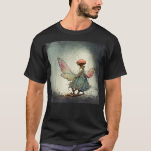 Camiseta Mushroom Fairy Fairycore Grunge Aestic Core Cot
