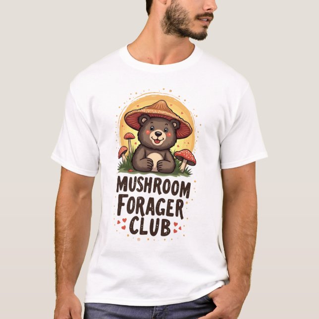 Camiseta Mushroom Forager Club T-Shirt (Frente)