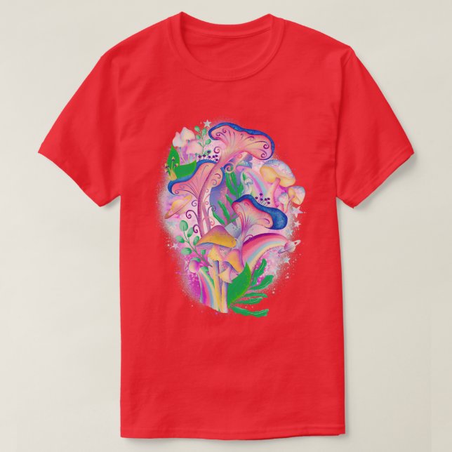 Camiseta Mushroom Galaxy (Frente do Design)