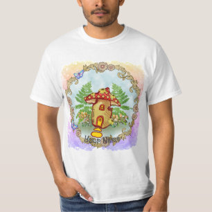 Camiseta Mushroom House