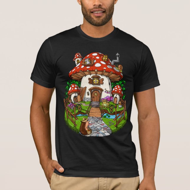 Camiseta Mushroom House (Frente)