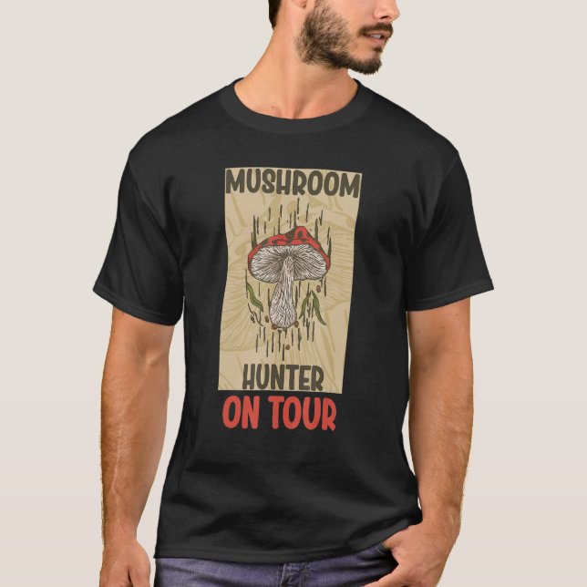 Camiseta Mushroom Hunter On Tour Collector Mushroom (Frente)