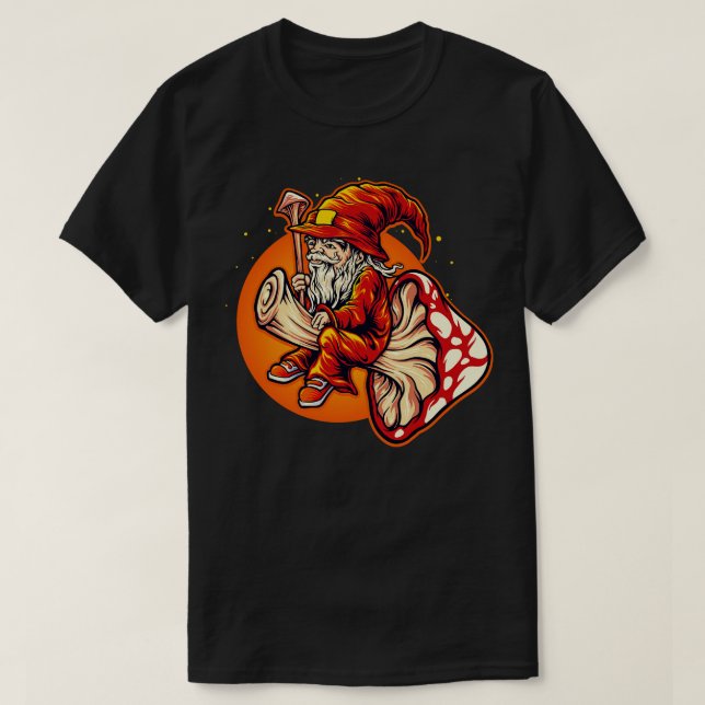 Camiseta Mushroom Man (Frente do Design)
