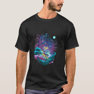 Camiseta Mushroom Morel Magical Foraging Mushroom Caça M