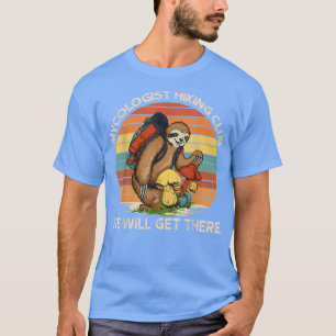 Camiseta Mushroom Mycologist Hike Club Sloth Nós Vamos Pega