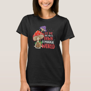 Camiseta Mushroom Mycology Shroom Hunter Fungi Cottagecore
