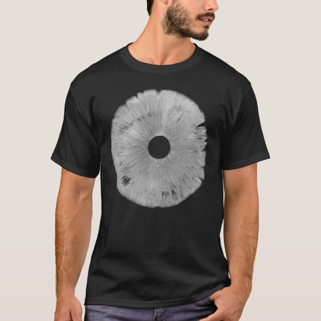 Camiseta Mushroom Spore Print Mushroom Lover Gift I Love Mu (Frente)