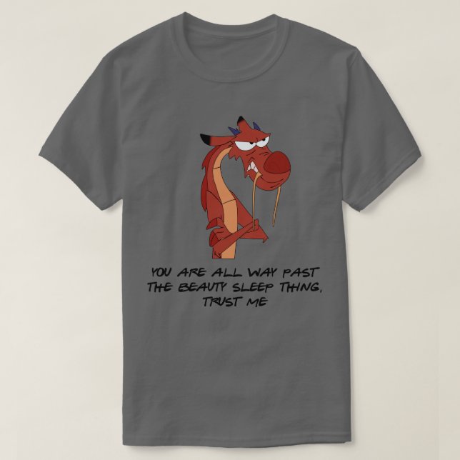 Camiseta Mushu (Frente do Design)