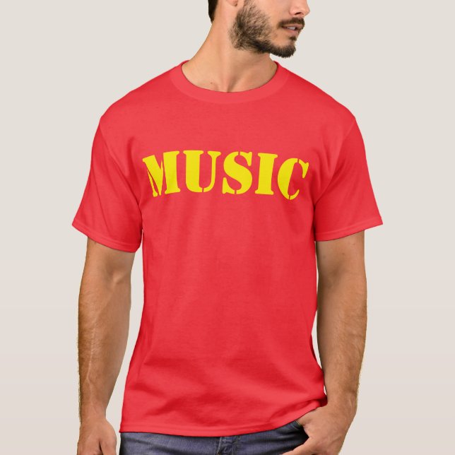 Camiseta MusiC (Frente)