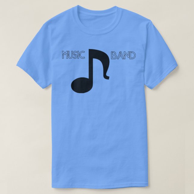 Camiseta Music Band  (Frente do Design)