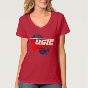 Camiseta Music Beats fones de ouvido áudio dj