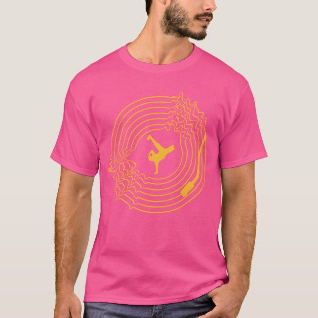 Camiseta Music breakdance (Frente)