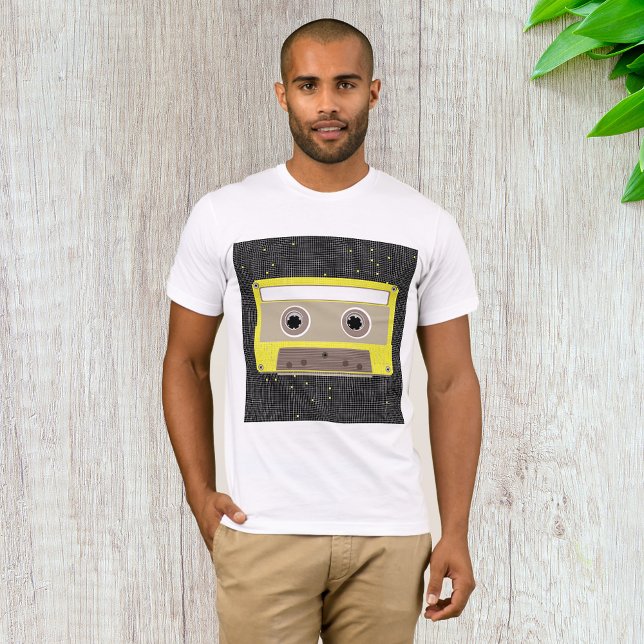 Camiseta Music Cassette Mens T-Shirt (Criador carregado)