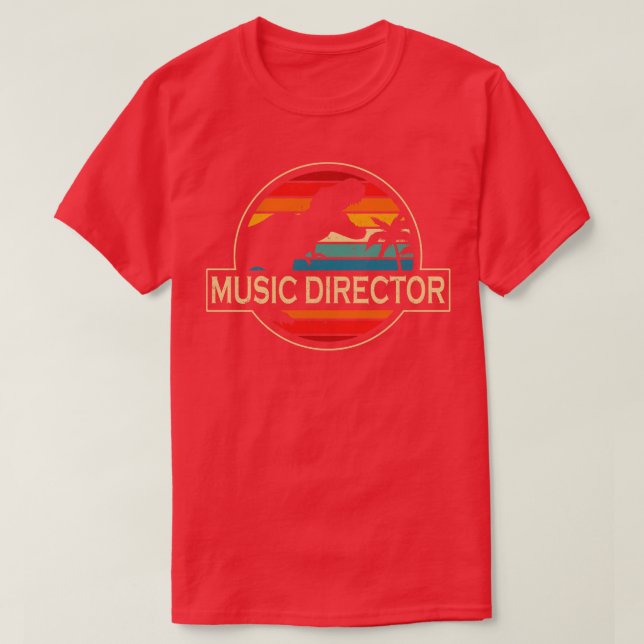 Camiseta Music Diretor Dinosaur (Frente do Design)