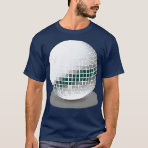 Camiseta Music Disco Ball Retro Vintage Discovery da décad