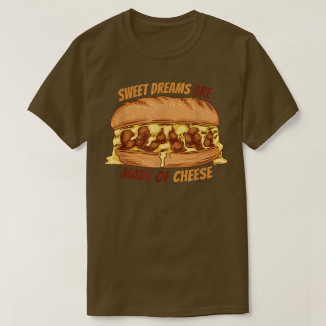 Camiseta Music Funny Dreams Sandwich Lovers Men Women Tshir (Frente do Design)