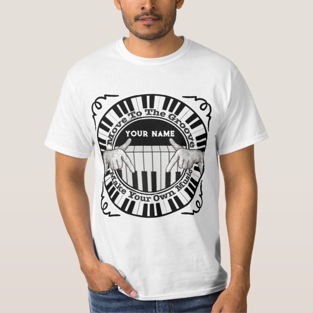 Camiseta Music Groove (Frente)