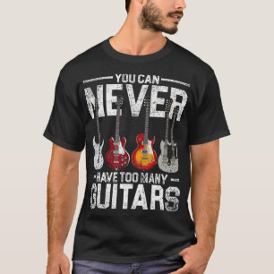 Camiseta Music Guitarist Musical Instrument Gift Funny Guit