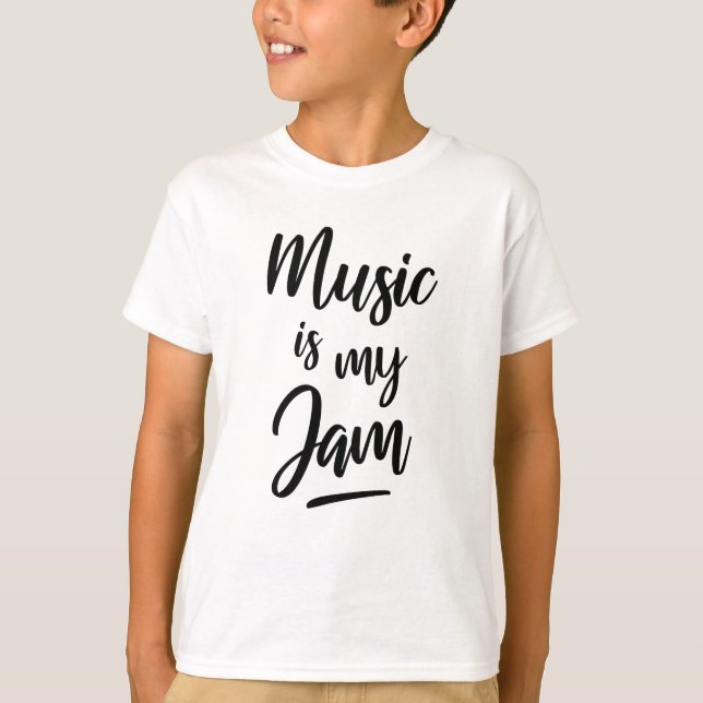 Camiseta Music is life (Frente)