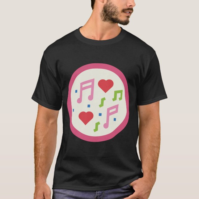 Camiseta Music Lover Graphic T Shirt (Frente)
