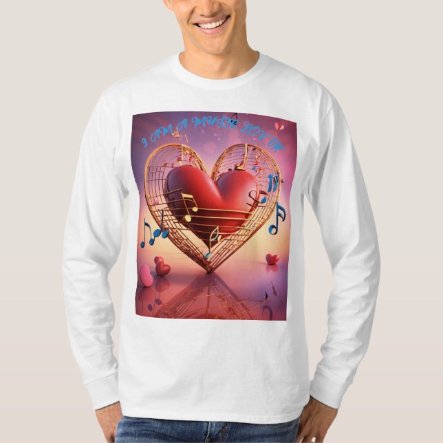 Camiseta Music Lover T-Shirt (Frente)