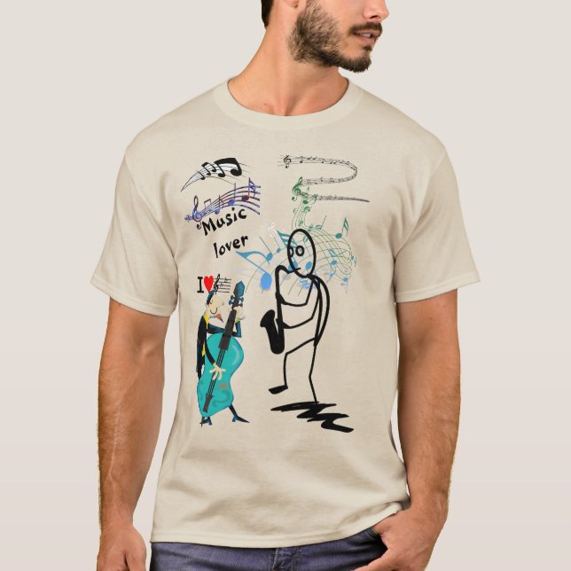 Camiseta Music Lover *** The (Frente)