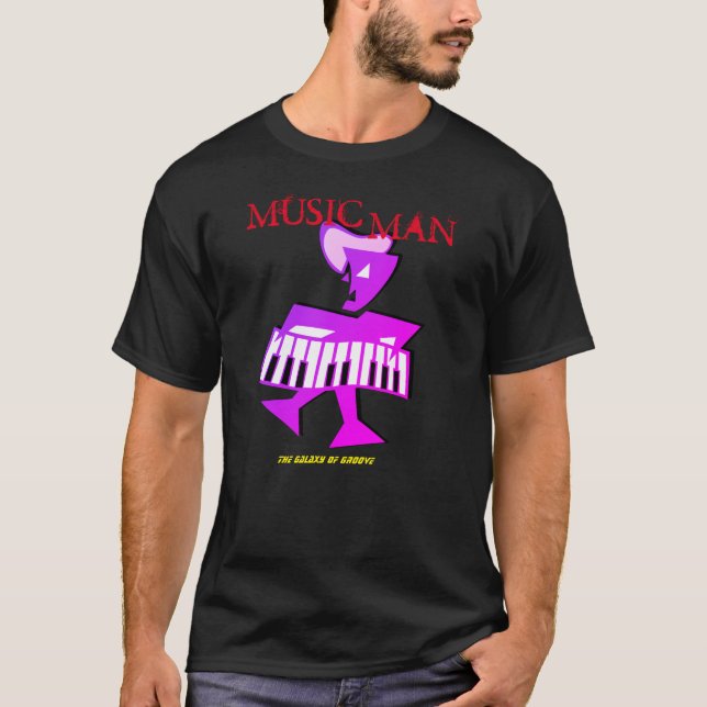 Camiseta Music Man T-Shirt (Frente)