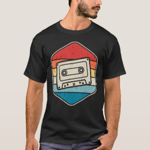 Camiseta Music Mixtape retro vintage para a antiga escola 1