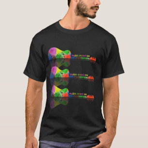 Camiseta Music Mode On (Modo de música ativado) - Design pa