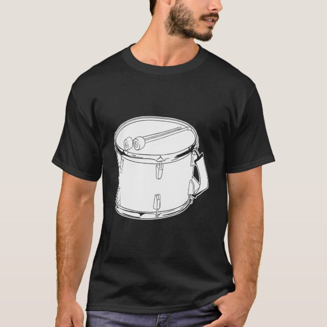 Camiseta Music Musician Marching Band (Frente)