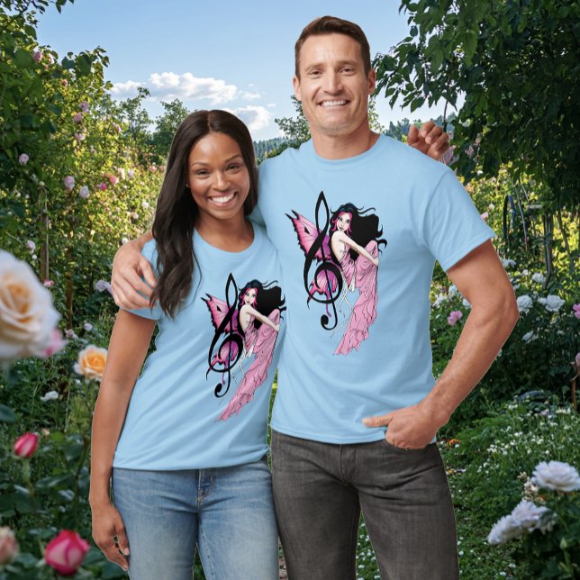Camiseta Music Note Fairy (Criador carregado)