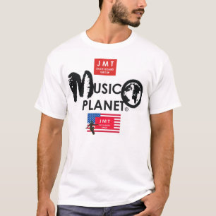 Camiseta MUSIC PLANET EUA
