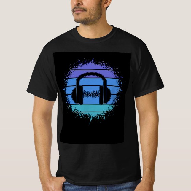 Camiseta Music producer, Music lover (Frente)