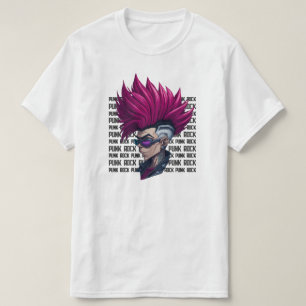 Camiseta Music Punk Rock And Roll Duro Rocker Banda Legal G