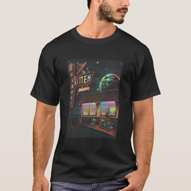 Camiseta Music Rainbows Kitten Surprise Banda (Frente)