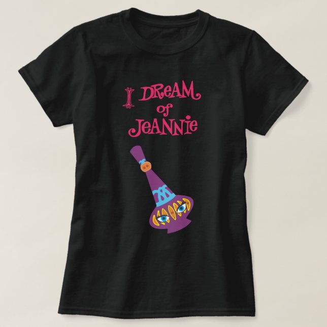 Camiseta Music Retro Fantasy I Dream Sitcom Of Jeannie Dram (Frente do Design)
