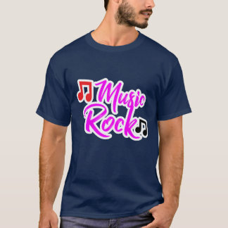 Camiseta Music Rock design para todos os amantes da música
