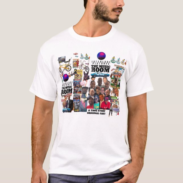 Camiseta MUSIC ROOM REAL CAST (Frente)